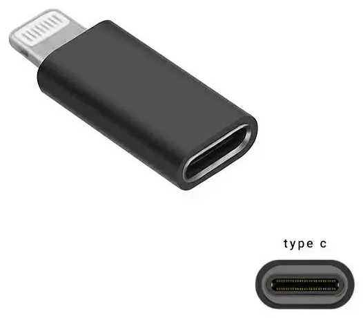Fusion adapter Type-C | USB-C kuni Lightning must