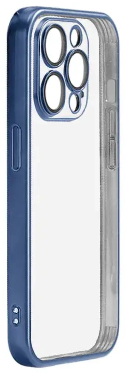 Apsauginis telefono dėklas Joyroom JR-15Q2, skirtas iPhone 15 Pro (matinis mėlynas)