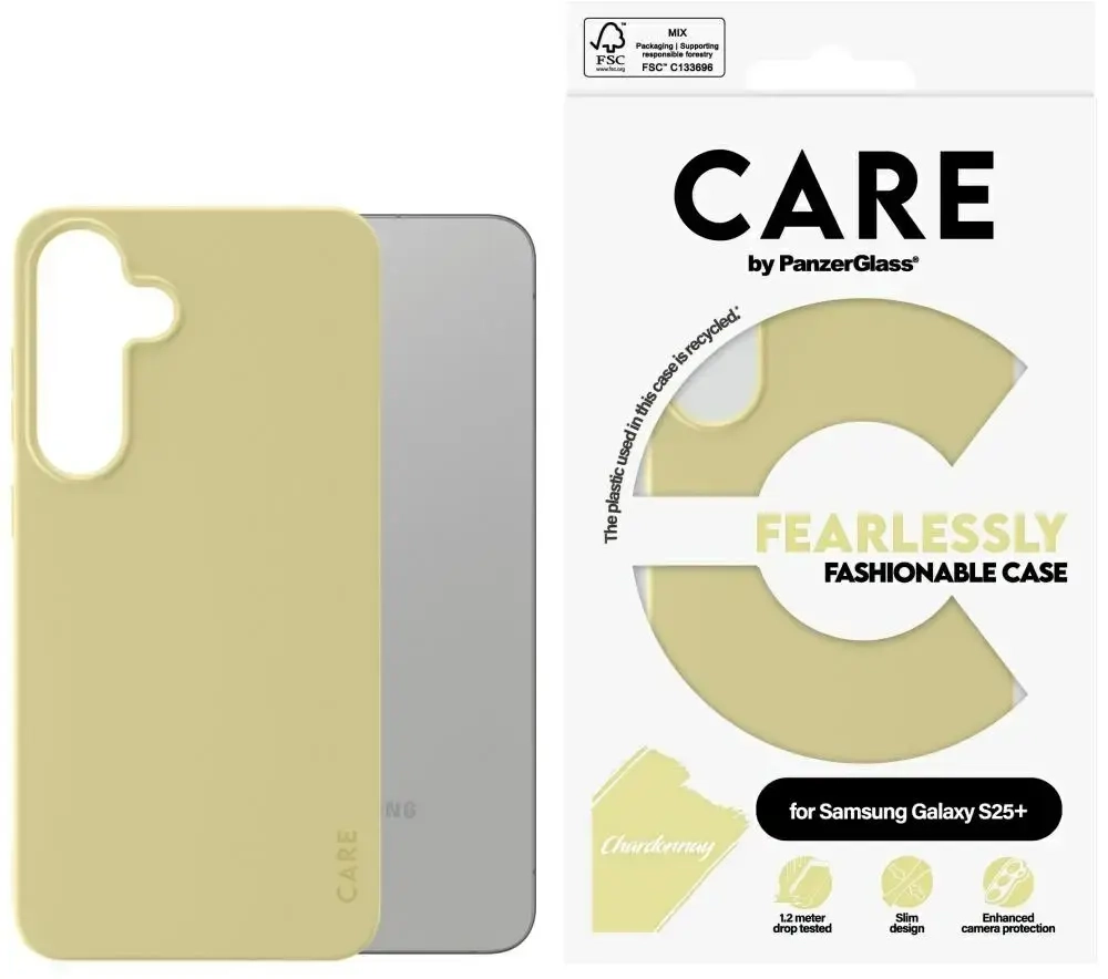 Etui CARE by PanzerGlass Fashion do       Samsung Galaxy S25+ chardonnay
