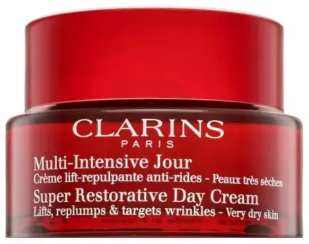 Clarins Super senėjimą stabdantis dieninis kremas Stangrinantis dieninis kremas labai sausai odai 50 ml