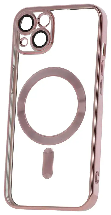 Color Chrome Mag case for Samsung Galaxy A17 4G / A17 5G rose gold
