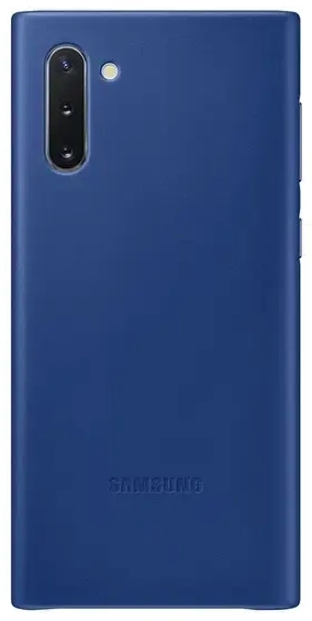Samsung EF-VN970LLEGWW ādas maciņš Samsung N970 Galaxy Note 10 (Note 10 5G) zils