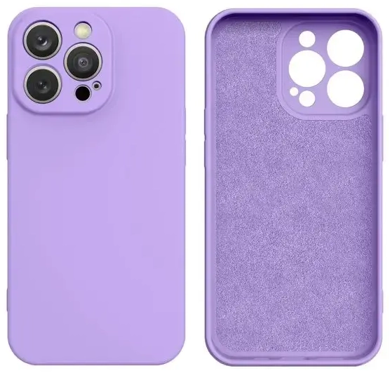Fusion elegance fibre izturīgs silikona aizsargapvalks Samsung S918B Galaxy S23 Ultra 5G violets
