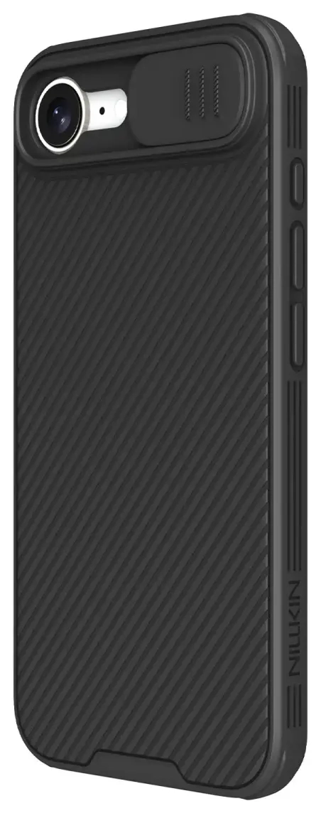 Nillkin CamShield PRO Magnetic Hard telefona maciņš priekš iPhone 16e melns (ar kameras aizsargu)