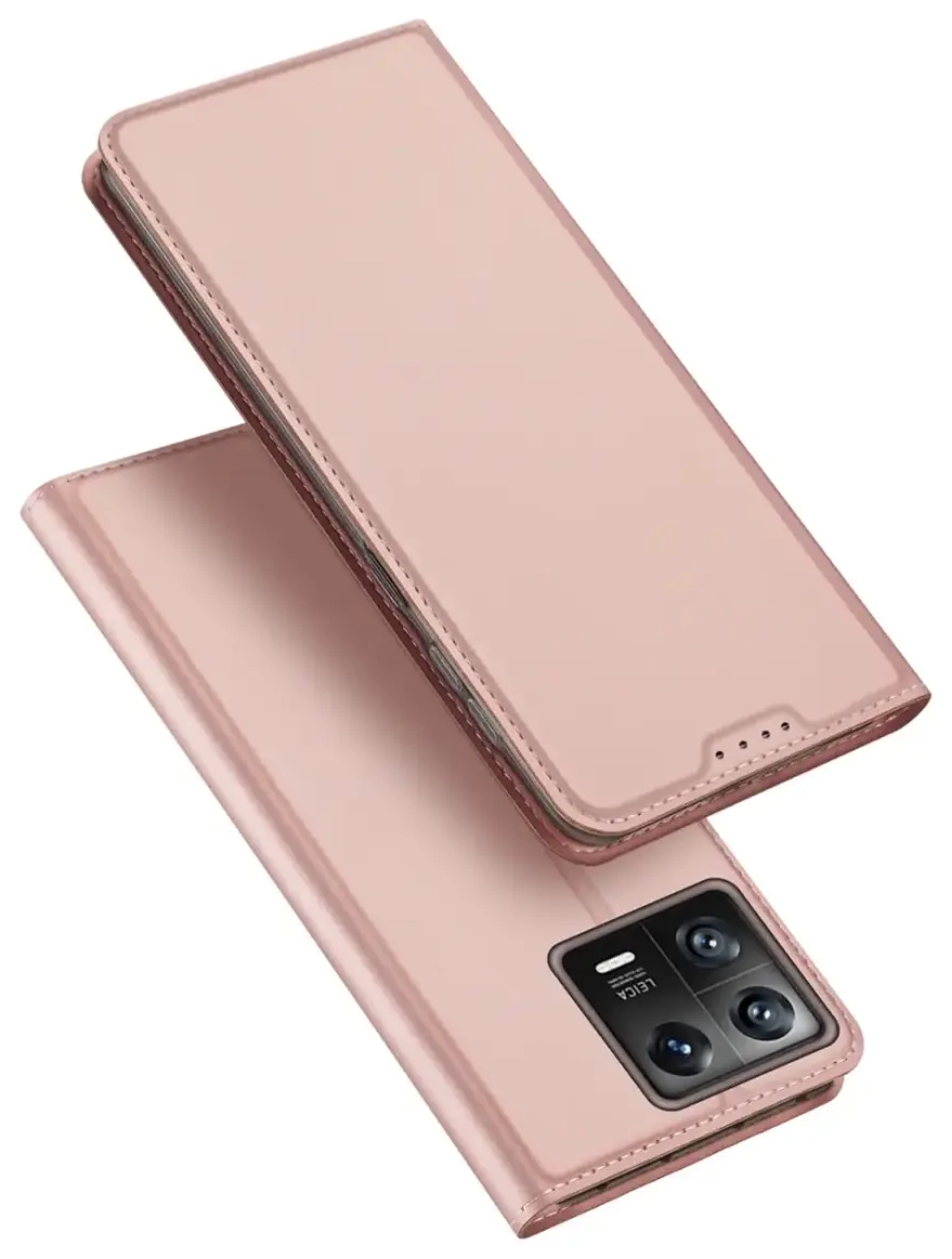 Dux Ducis Skin Pro Case Xiaomi 13 Flip Card Wallet Stand Pink
