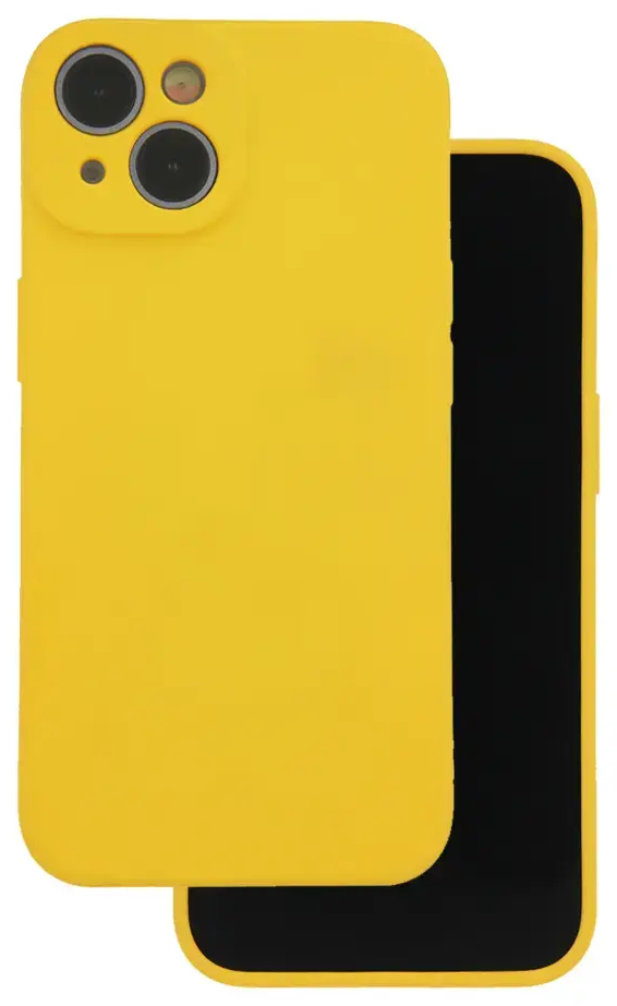 Silicon case for Samsung Galaxy S23 FE yellow