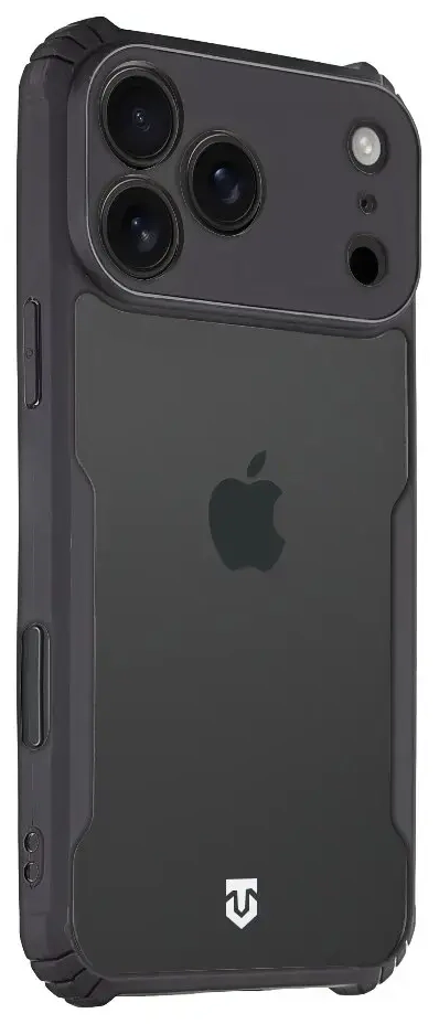 Tactical Quantum Stealth Cover for Apple iPhone 17 Pro Max Clear|Black