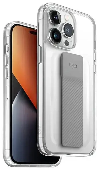 UNIQ etui Heldro Mount iPhone 14 Pro Max 6,7" przeźroczysty|lucent clear
