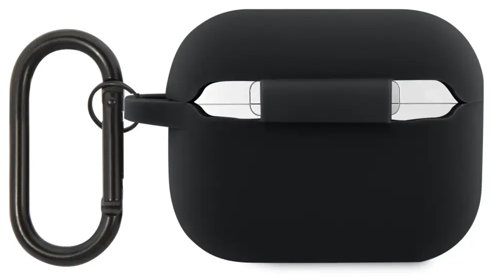 Lacoste Liquid Silicone Croc Logo Case for AirPods Pro 2 Black