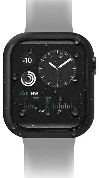 UNIQ dėklas Nautic Apple Watch Series 7|8 45mm juodas|black
