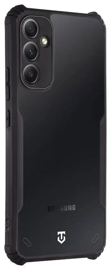 Tactical Quantum Stealth Cover for Samsung Galaxy A34 5G Clear|Black