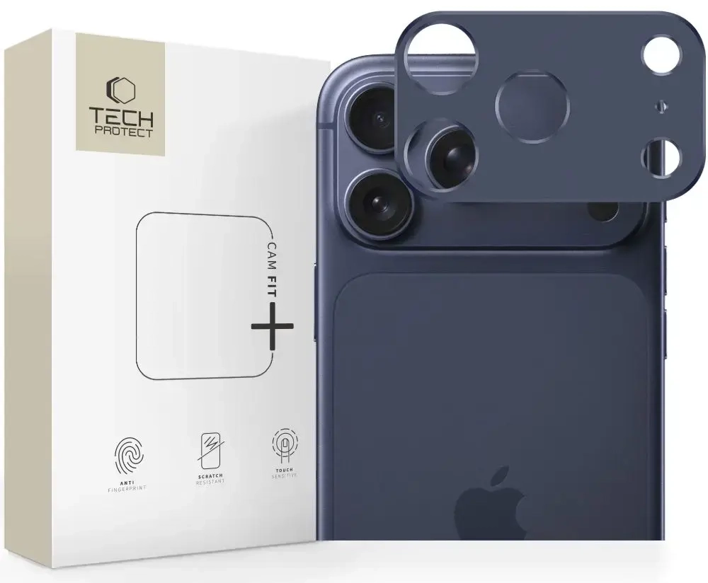 OSŁONA APARATU TECH-PROTECT CAMALLOY FIT+ IPHONE 17 PRO DEEP BLUE