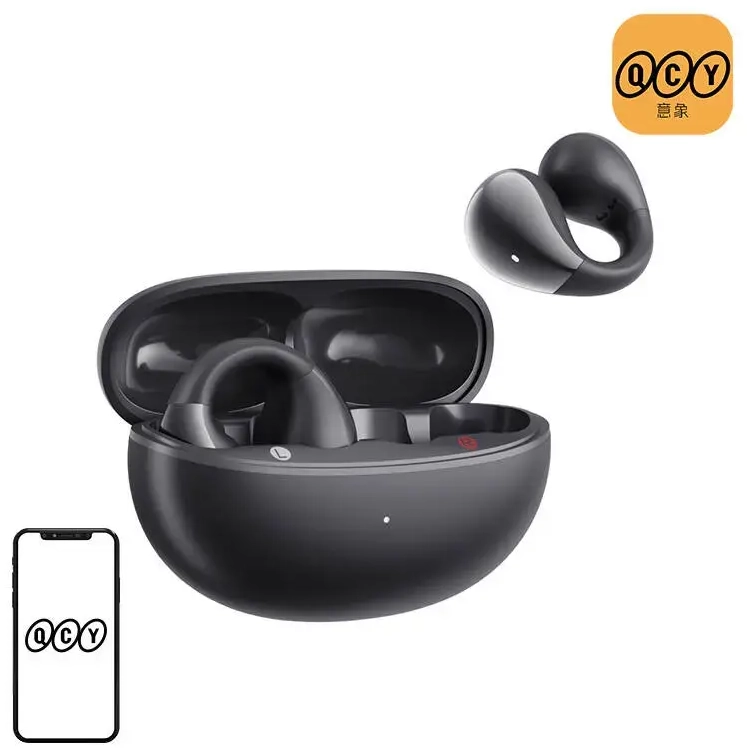 QCY Crossky Clip T33 Headphones (black)