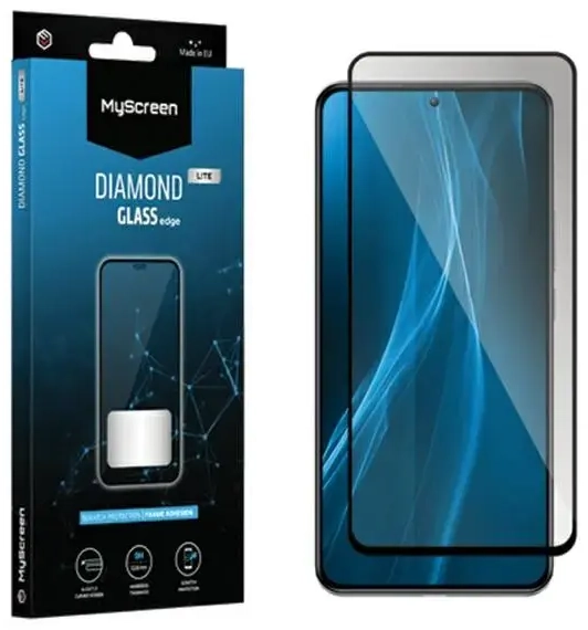 MS Diamond Glass Edge Lite kaitseklaas telefonile Xiaomi Redmi 12 5G | Xiaomi Redmi 12 4G | Xiaomi Redmi 12R