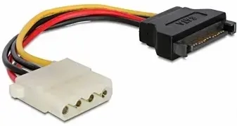 Gembird SATA Male - MOLEX Female Cable 0.15m