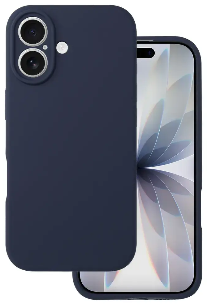 Silicone Lite telefono dėklas iPhone 17 tamsiai mėlynas