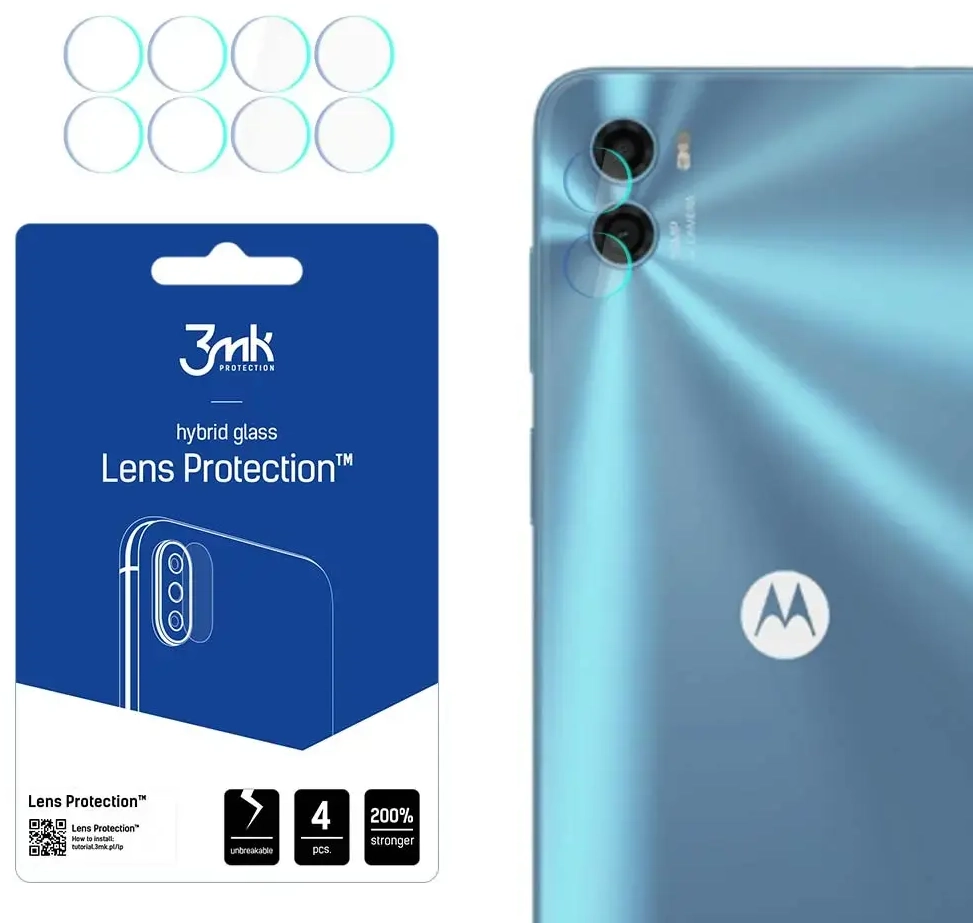 Motorola Moto E22s - 3mk Lens Protection™ screen protector