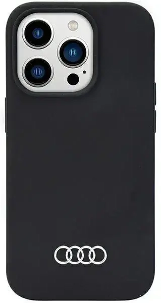 Audi silikoonümbris iPhone 14 Pro 6.1" must|must kõva ümbris AU-LSRIP14P-Q3|D1-BK