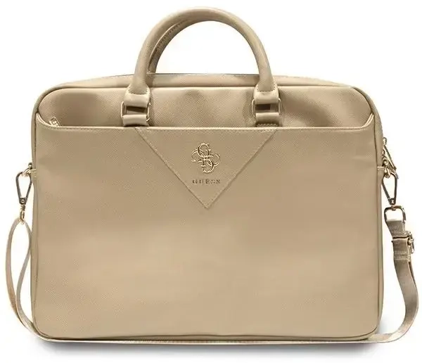 Guess Triangle 4G bag for a 16" laptop - gold
