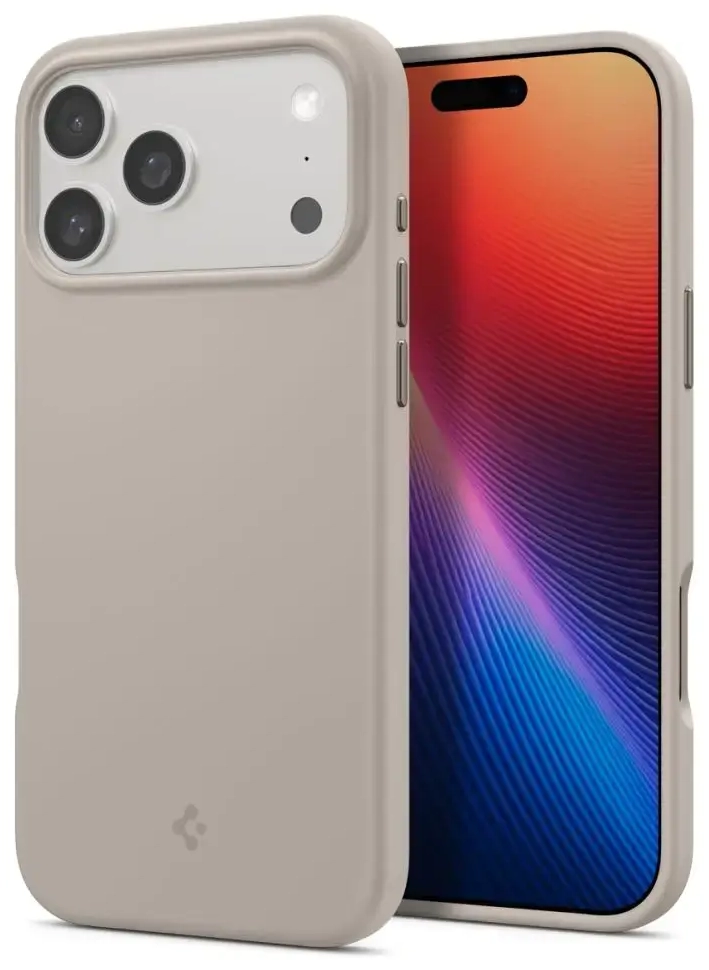 Spigen Silicone Fit MagSafe Case for iPhone 17 Pro Max - Gray