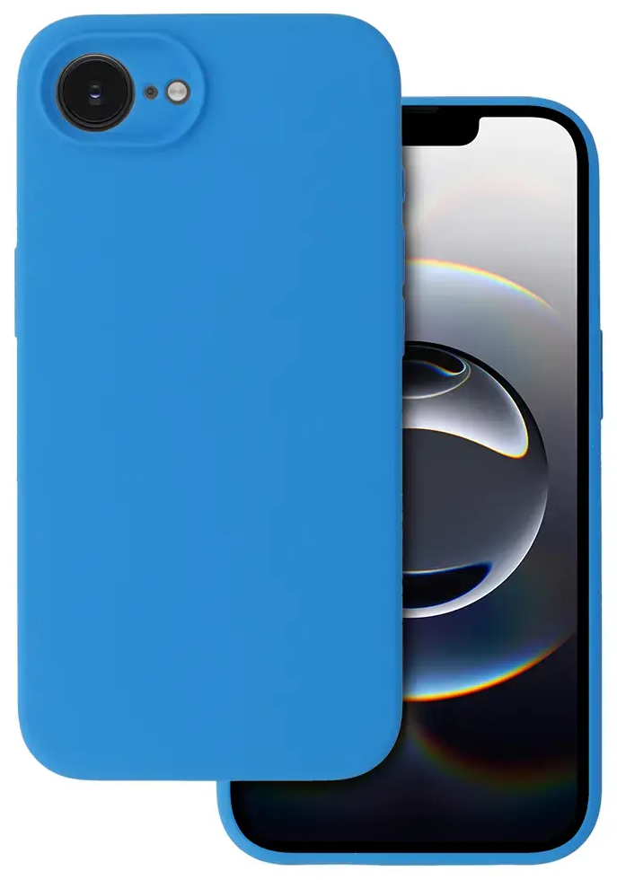 Silicone Lite чехол для телефона iPhone 16e синий