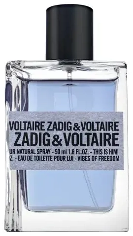 Zadig & Voltaire Tas ir viņš! Vibes Of Freedom Tualetes ūdens vīriešiem 50 ml
