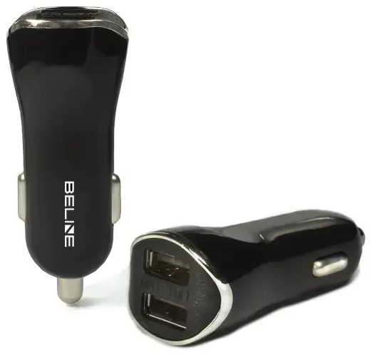 BELINE automašīnas lādētājs | 10W | USB-A | melns