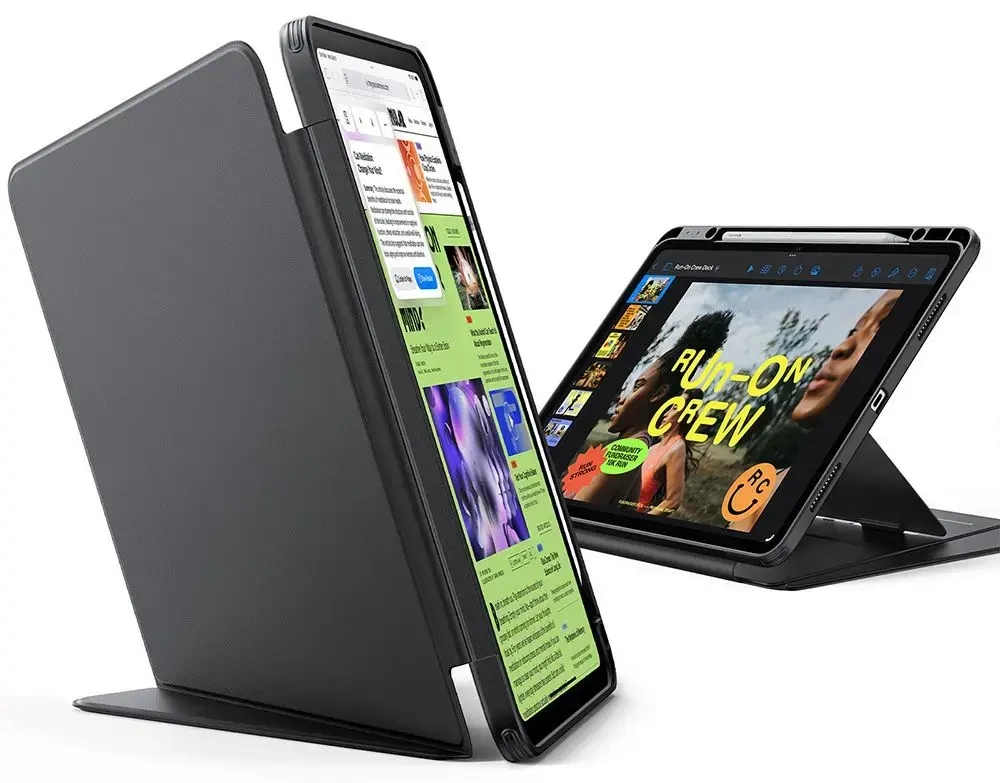 ESR FLIP HYBRID IPAD AIR 13" 1 | 2 | 2024-2025 BLACK