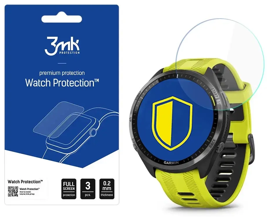 Garmin Forerunner 965 - 3mk Watch Protection™ v. ARC+ screen protector