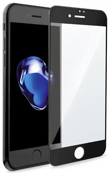 Fusion pilnam ekrānam aizsargstikls telefonam Apple iPhone 7 Plus | 8 Plus melns