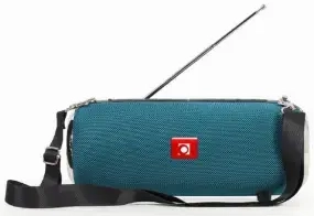 Nešiojamasis „Gembird“ „Bluetooth“ garsiakalbis su antena, žalias