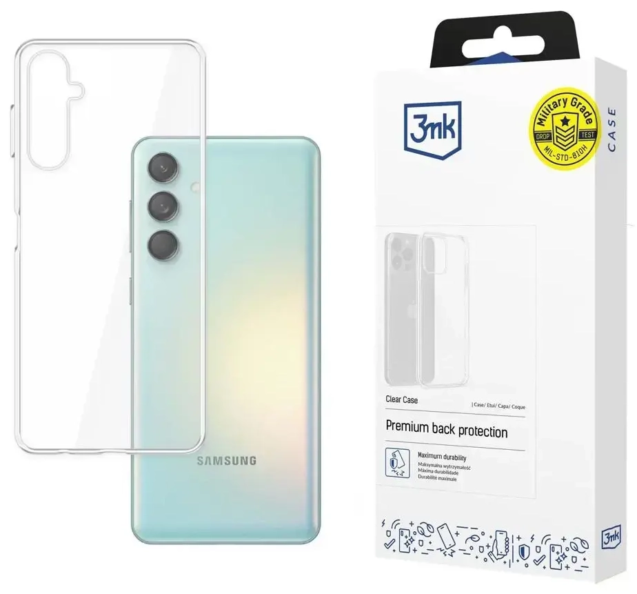 Samsung Galaxy M55 - 3mk Clear Case