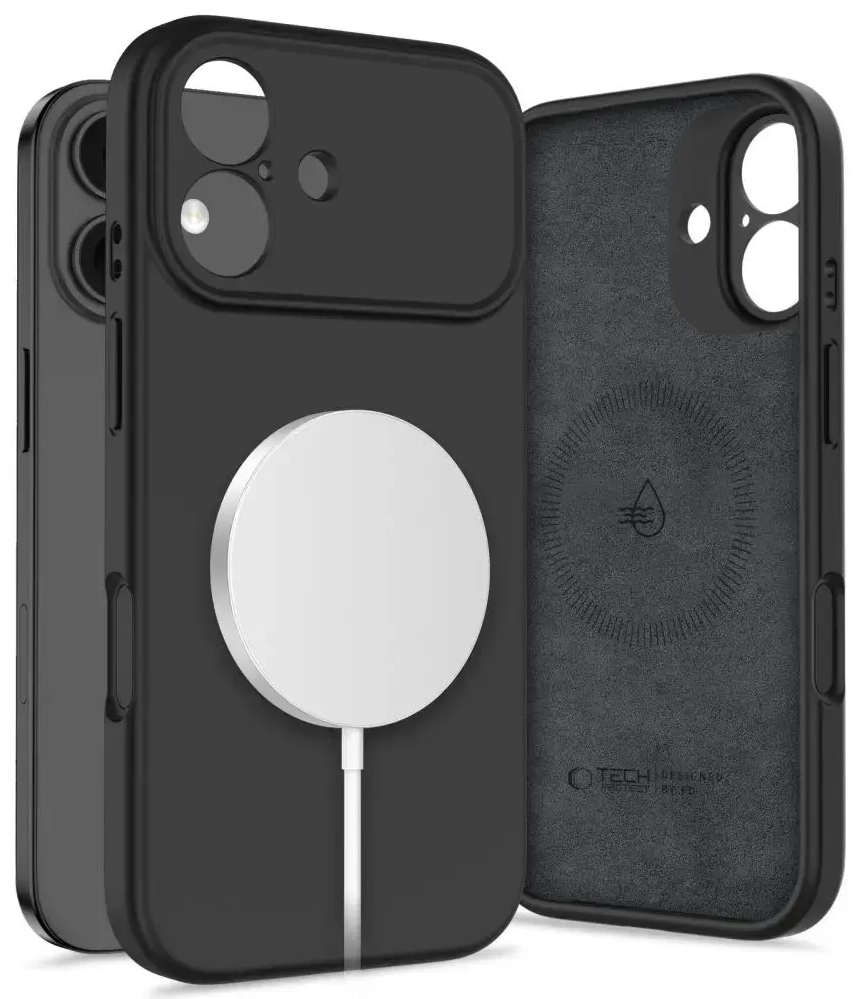 TECH-PROTECT SILICONE MAGSAFE IPHONE 17 BLACK