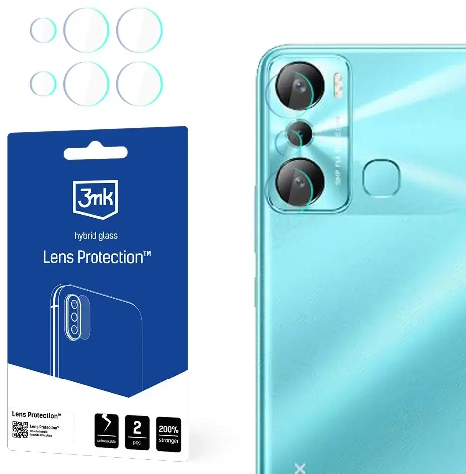 Infinix Hot 20 - 3mk Lens Protection™ screen protector