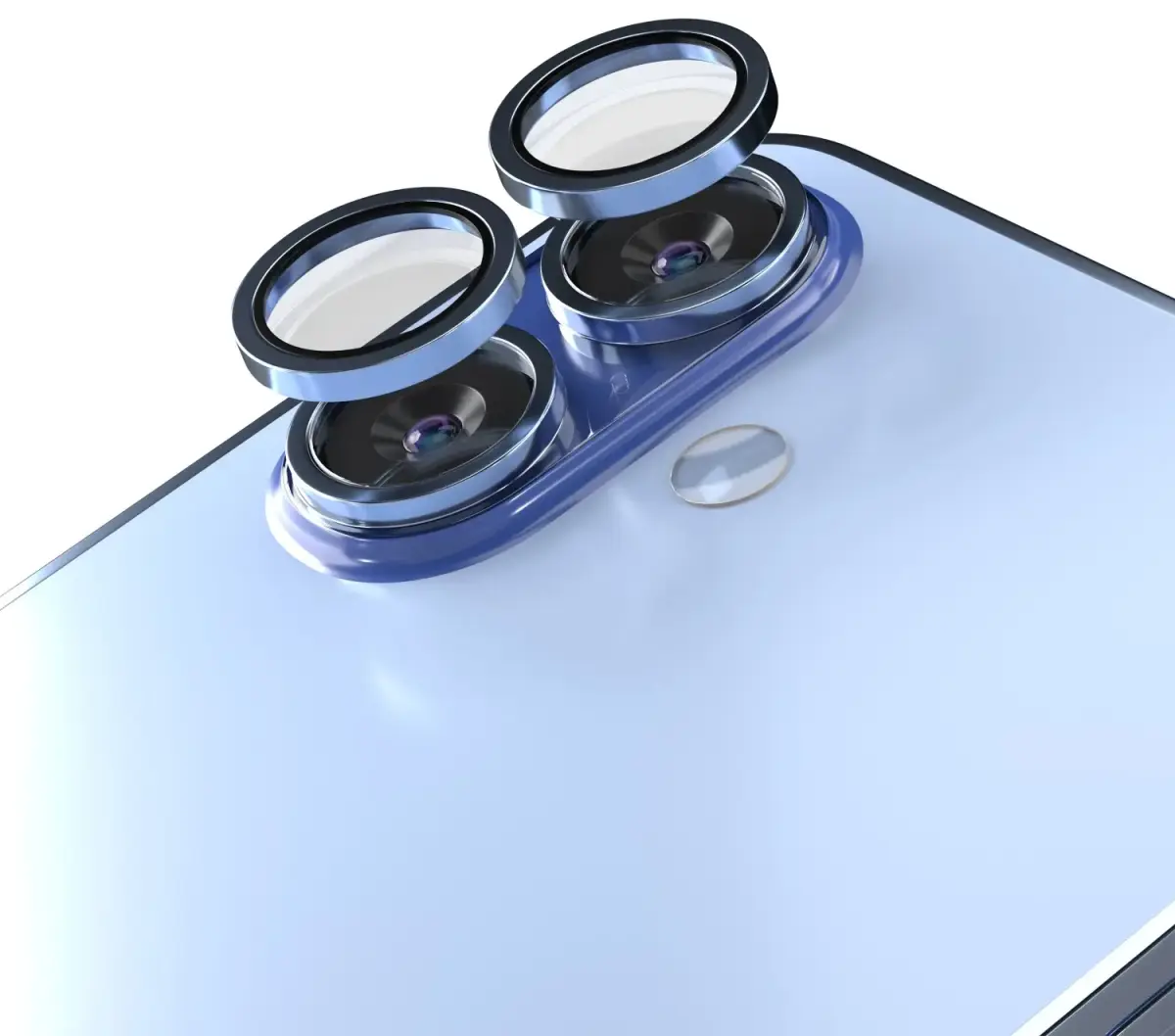 Etteri camera lens protector for iPhone 17 blue