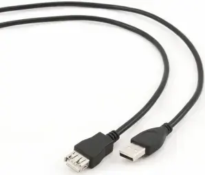 Gembird data transfer and charging cable | USB-A to USB-A | 1.8m | black