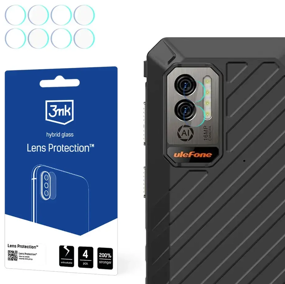 Ulefone Power Armor X11 Pro - 3mk Lens Protection™ screen protector