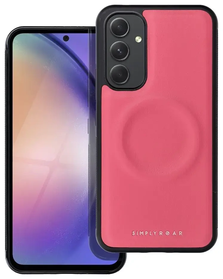 Roar Mag Morning silikona aizsargapvalks Samsung A546 Galaxy A54 5G rozā