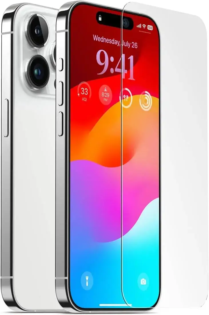 Fusion tempered glass for phone iPhone 15 Plus