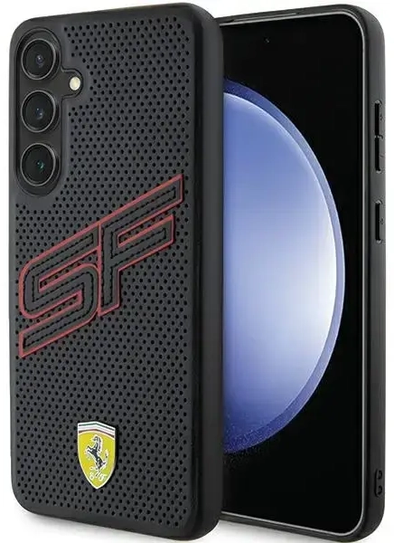 Ferrari FEHCS24MPINK S24+ S926 czarny|black hardcase Big SF Perforated