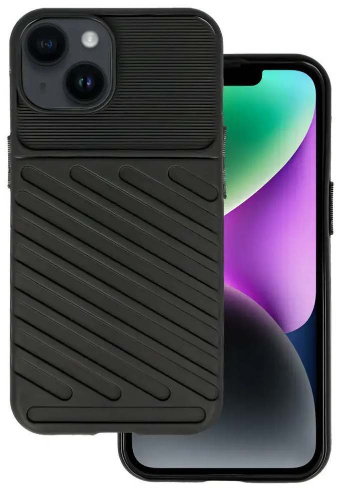 Thunder telefoni ümbris iPhone 15 Plus must