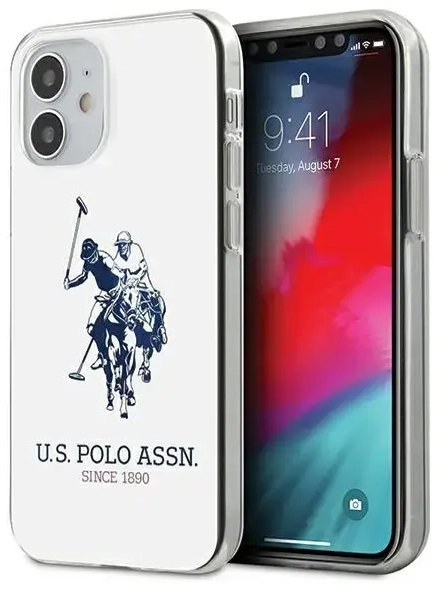 US Polo USHCP12STPUHRWH iPhone 12 mini 5,4" biały|white Shiny Big Logo