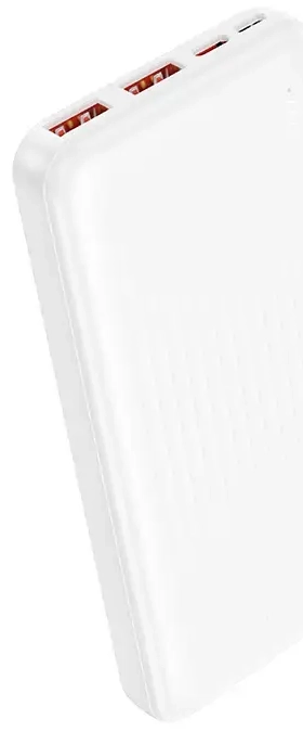 Borofone BJ80 Clever išorinė baterija (powerbank) | 10 000 mAh | 22.5W | PD, QC | USB-A, USB-C | baltas