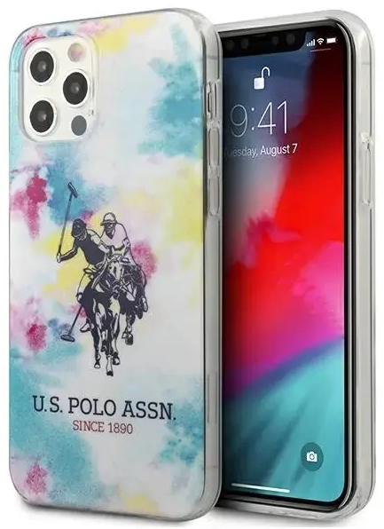 US Polo USHCP12LPCUSML iPhone 12 Pro Max 6,7" įvairiaspalvis|multicolor Tie & Dye Collection