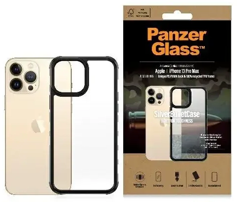 PanzerGlass ClearCase iPhone 13 Pro Max 6.7" Antibacterial Military grade Strawberry 0345