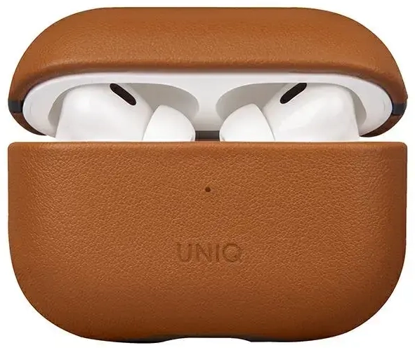 Uniq case Terra AirPods Pro 2 gen. Genuine Leather brown|toffee brown