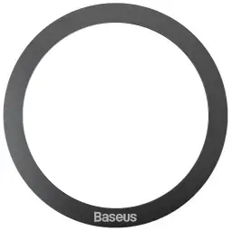 Baseus Halo Magnetic Ring for phones, , MagSafe (black)