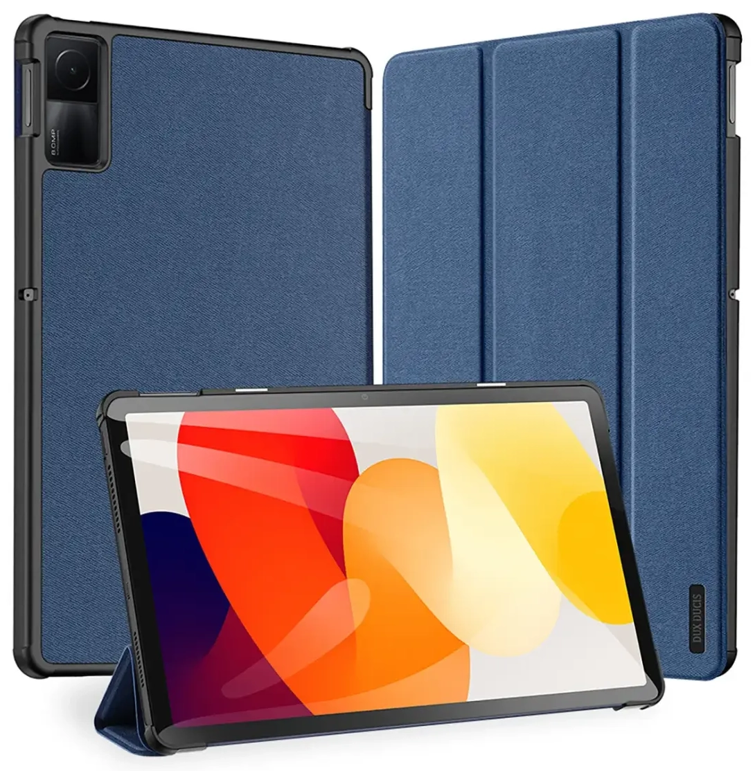 Dux Ducis Domo ümbris nutika unerežiimiga Xiaomi Redmi Pad SE 11'' tahvelarvutile - sinine