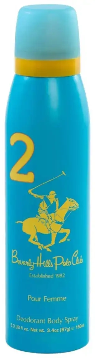 Beverly Hills Polo Club, 1982 - Sport 2, gaivinamasis kūno purškiklis, 150 ml