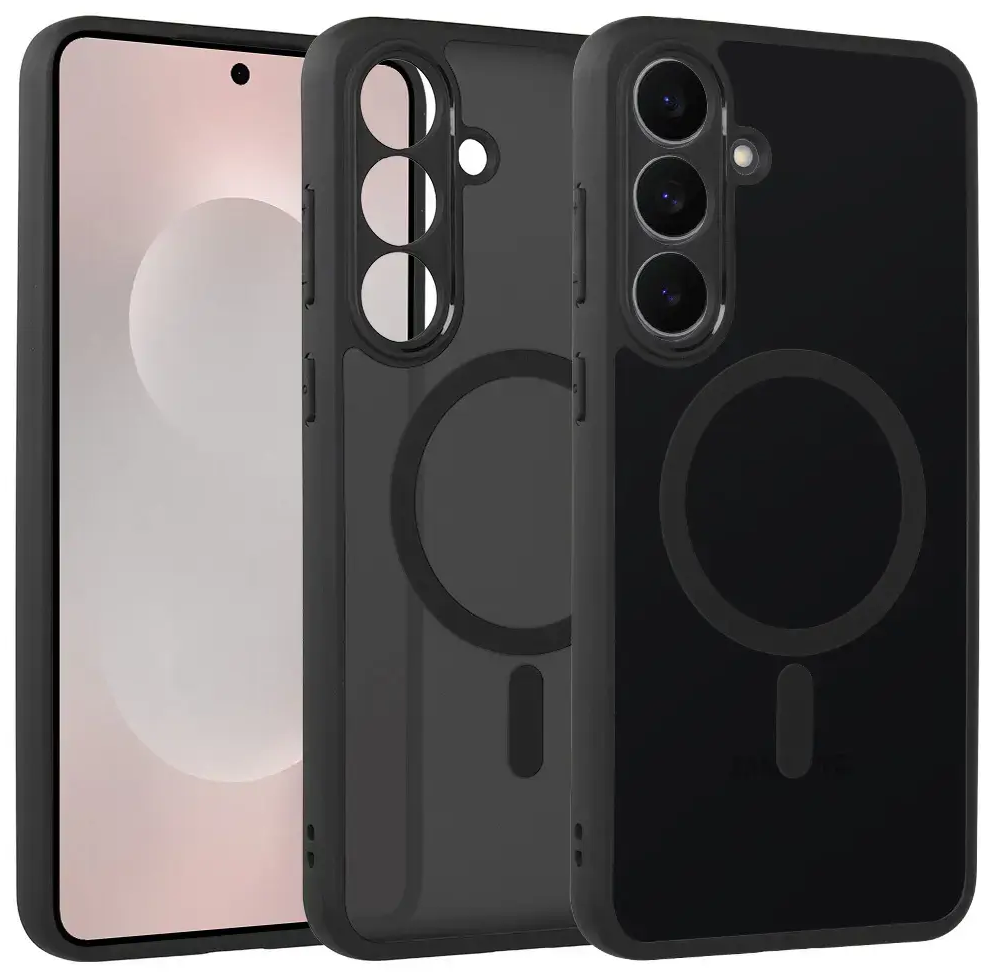 Full Matte Mag Cover for Samsung Galaxy S25 FE black